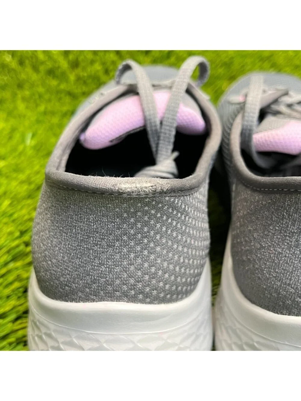 Skechers Go Walk Flex-Clear Creek Womens Size 7.5 Gray Athletic Shoes Sneakers